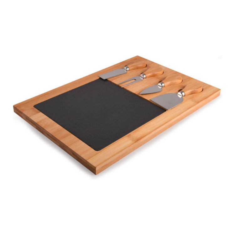 Picture of Mosaic Bamboo Slate Cheese Board