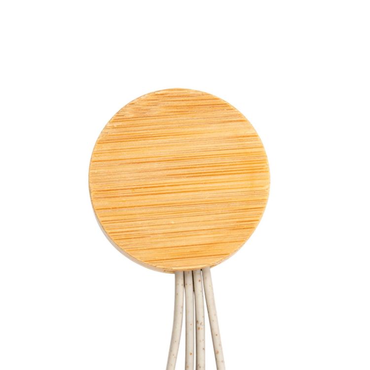 Picture of Sprite Round Bamboo Charging Cable