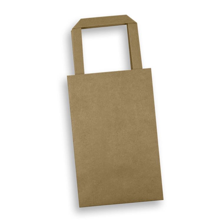 Picture of Small Flat Handle Paper Bag Portrait
