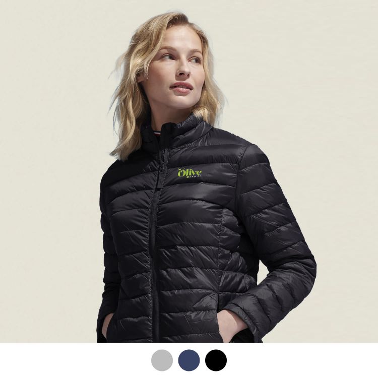 Picture of SOLS Wilson Women's Puffer Jacket