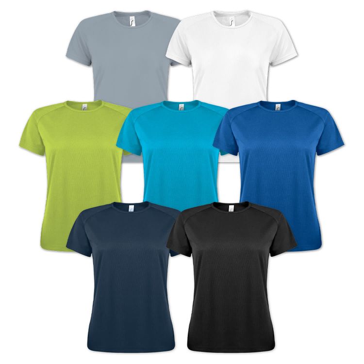 Picture of SOLS Sporty Womens T-Shirt