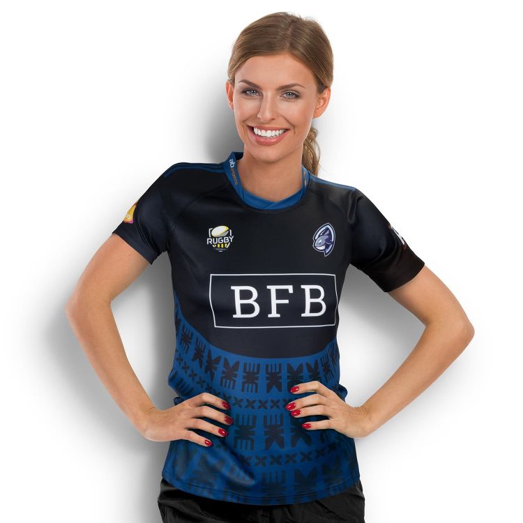 Picture of Custom Womens Performance Rugby T-Shirt