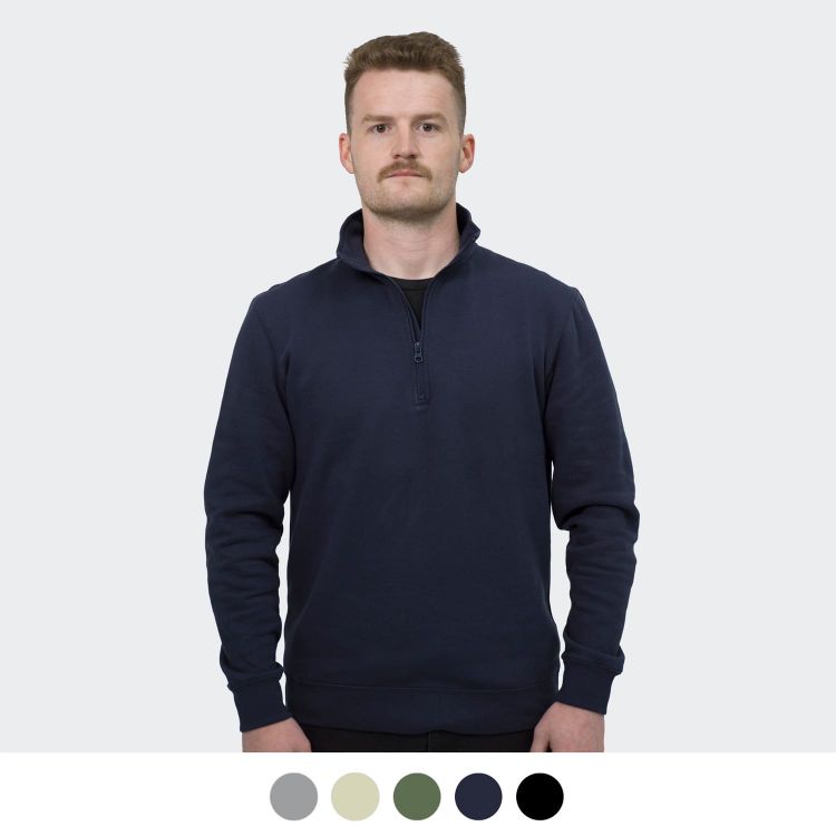 Picture of TRENDSWEAR Camden Unisex Quarter Zip