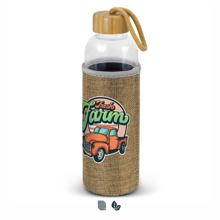 Picture of Eden Glass Bottle - Natural Sleeve