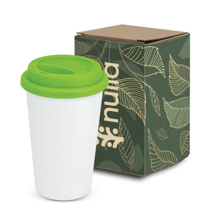 Picture of Aztec Double Wall Coffee Cup - Full Colour