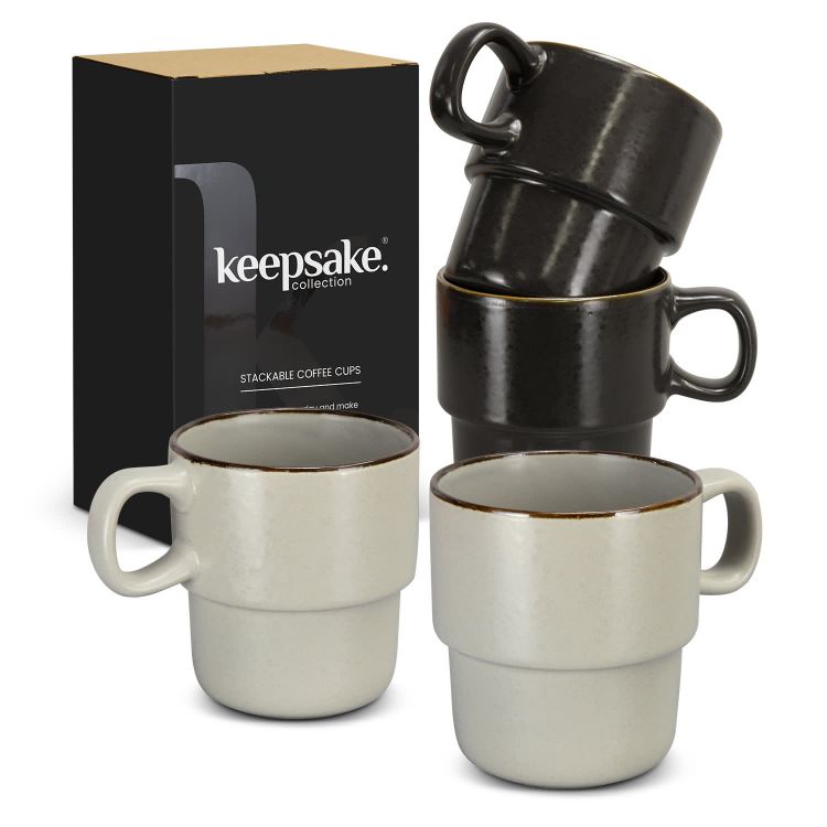 Picture of Keepsake Stackable Coffee Cup - Set of 2
