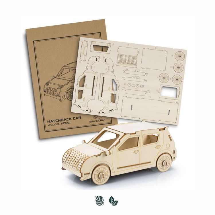 Picture of BRANDCRAFT Hatchback Car Wooden Model