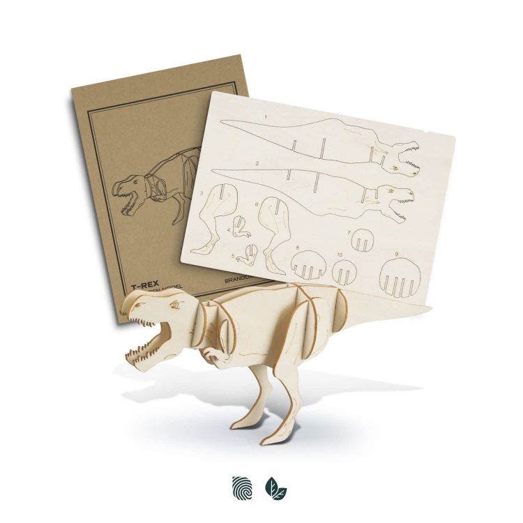 Picture of BRANDCRAFT Tyrannosaurus Rex Wooden Model