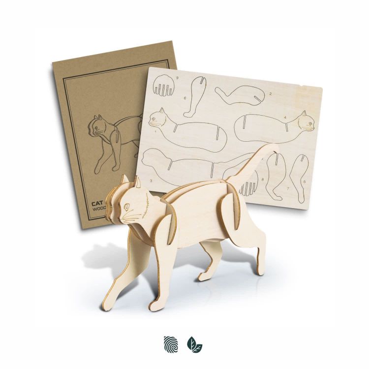 Picture of BRANDCRAFT Cat Wooden Model