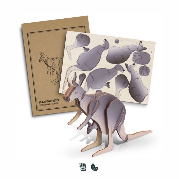 Picture of BRANDCRAFT Kangaroo Wooden Model