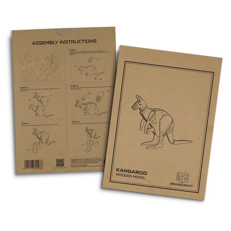 Picture of BRANDCRAFT Kangaroo Wooden Model