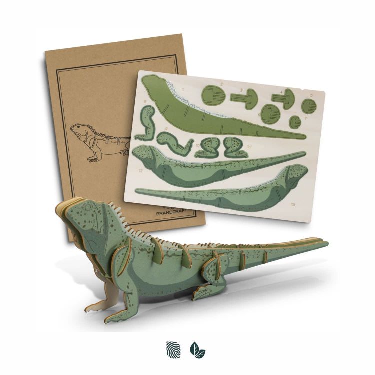 Picture of BRANDCRAFT Tuatara Wooden Model