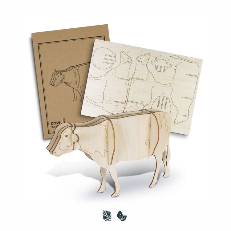 Picture of BRANDCRAFT Cow Wooden Model