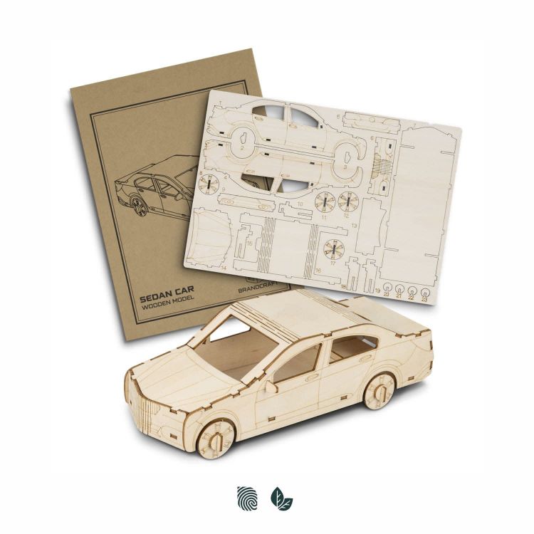 Picture of BRANDCRAFT Sedan Car Wooden Model
