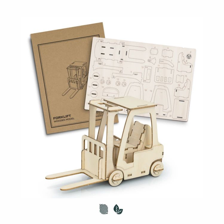 Picture of BRANDCRAFT Forklift Wooden Model