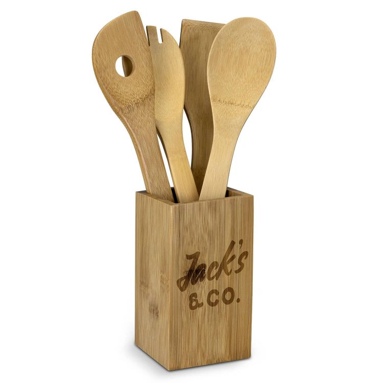 Picture of Bamboo Kitchen Utensils