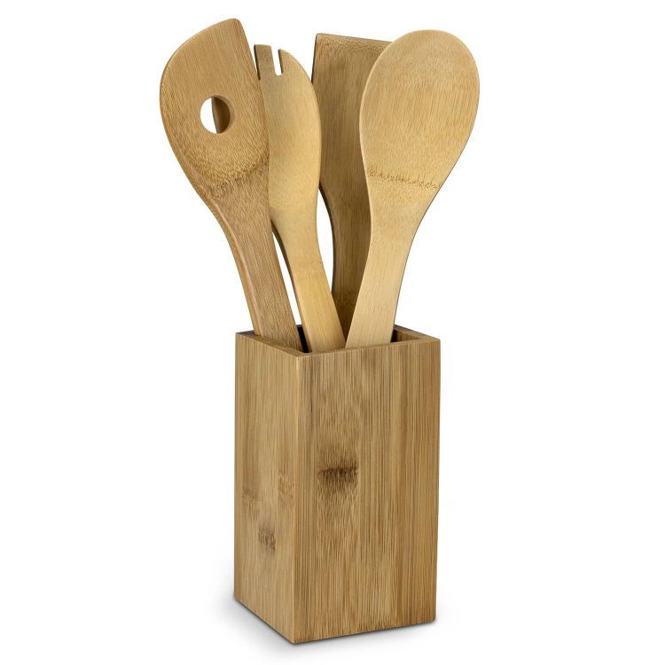 Picture of Bamboo Kitchen Utensils