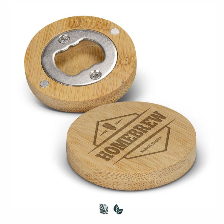 Picture of Bamboo Bottle Opener
