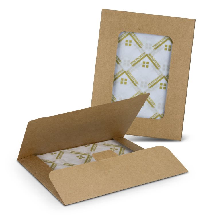 Picture of Custom Tissue Paper with Envelope - White