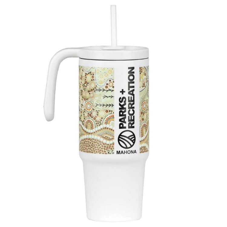 Picture of The Tilly Tumbler - Recycled w/ Handle 900ml