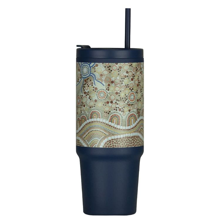 Picture of The Tilly Tumbler - Recycled w/ Handle 900ml