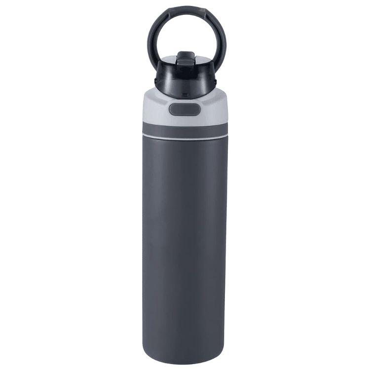 Picture of Elvin 900ml Recycled Stainless Flip Straw Bottle