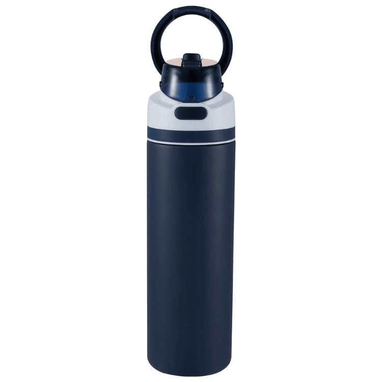 Picture of Elvin 900ml Recycled Stainless Flip Straw Bottle