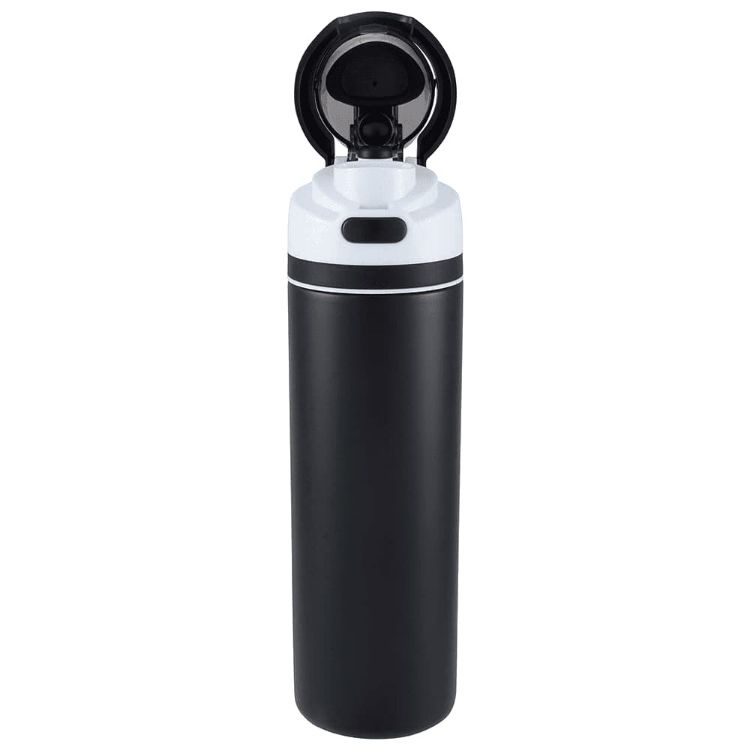 Picture of Elvin 900ml Recycled Stainless Flip Straw Bottle