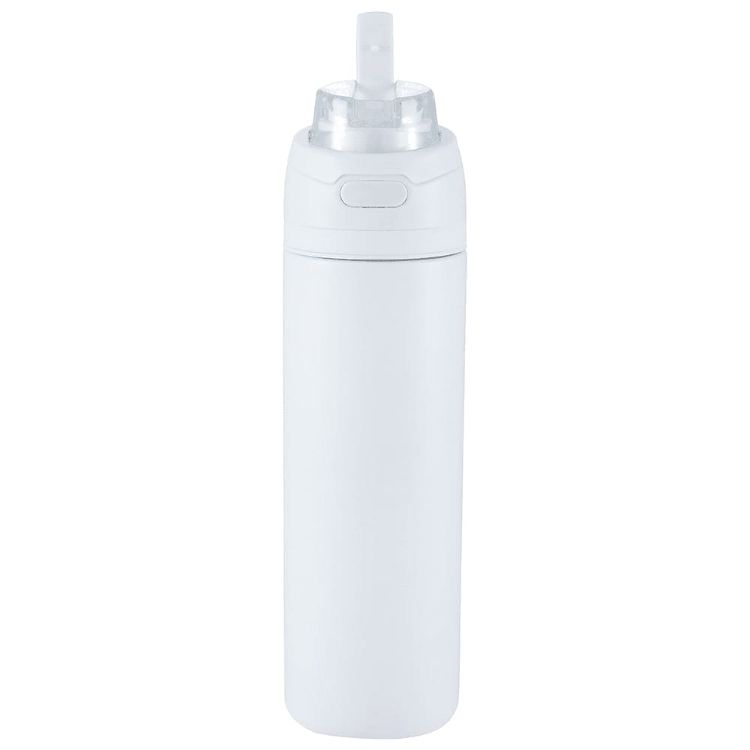 Picture of Elvin 900ml Recycled Stainless Flip Straw Bottle