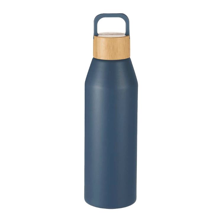 Picture of Aspen Recycled Bottle with Bamboo Lid - 1L