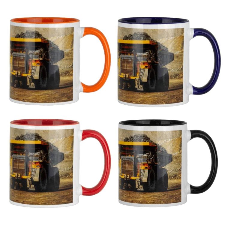 Picture of Bounty Two Tone Sublimation Ceramic Mug 325ml