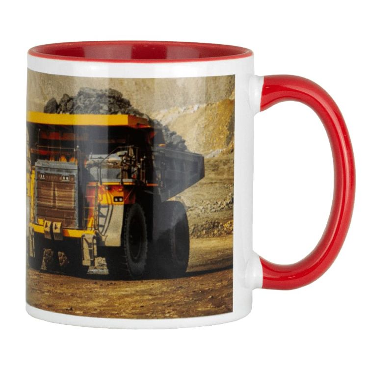 Picture of Bounty Two Tone Sublimation Ceramic Mug 325ml