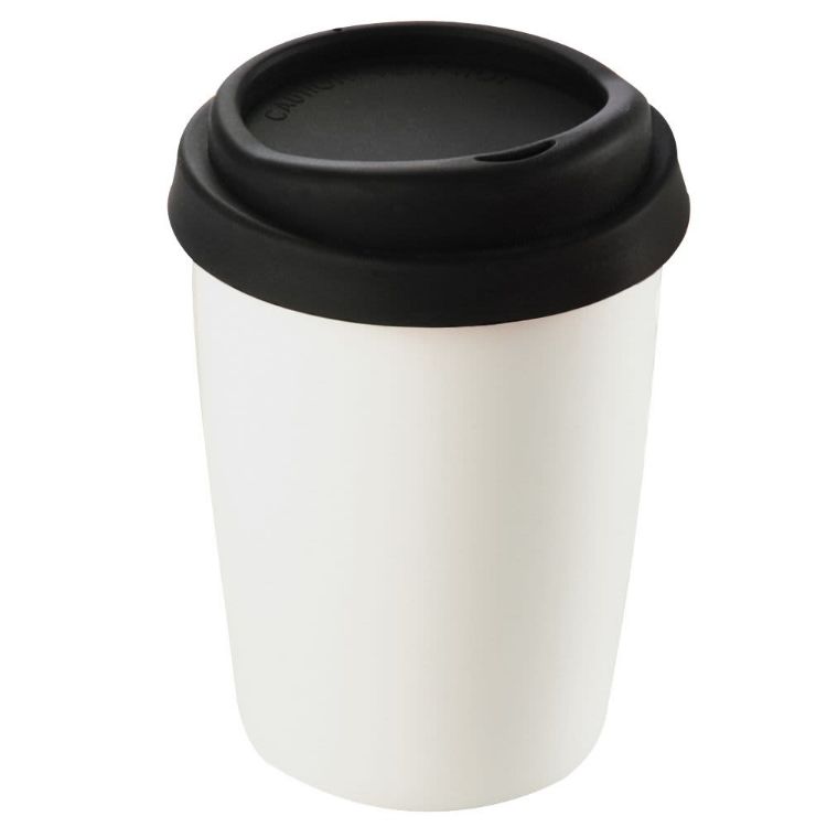Picture of Ceramic Mug 250ml w/ Silicone Lid