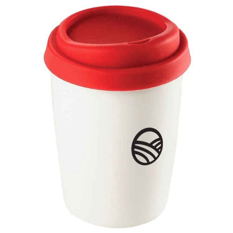 Picture of Ceramic Mug 250ml w/ Silicone Lid