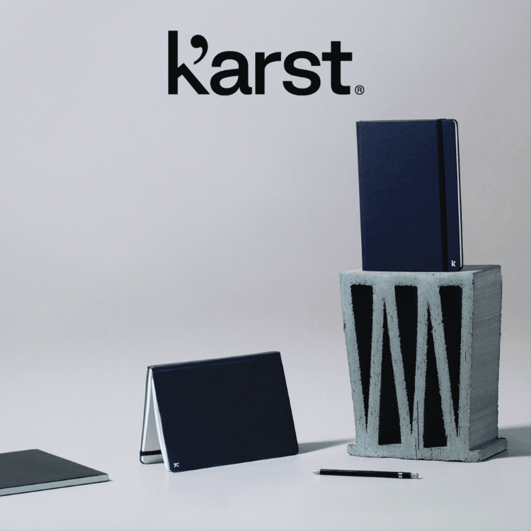 Picture of Karst A5 Stone Paper Hardcover Notebook