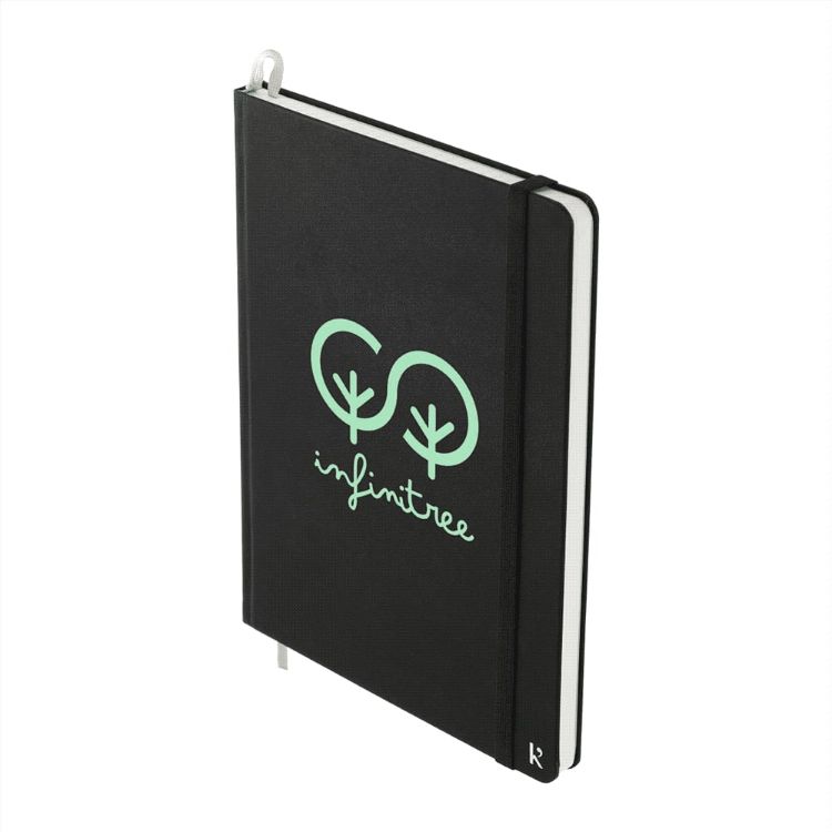 Picture of Gift Set w/ KT1001 Karst A5 Stone Paper Hardcover Notebook & 1066 Recycled Stainless Steel Pen