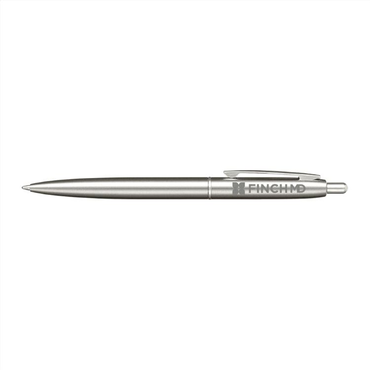 Picture of Gift Set w/ KT1001 Karst A5 Stone Paper Hardcover Notebook & 1066 Recycled Stainless Steel Pen