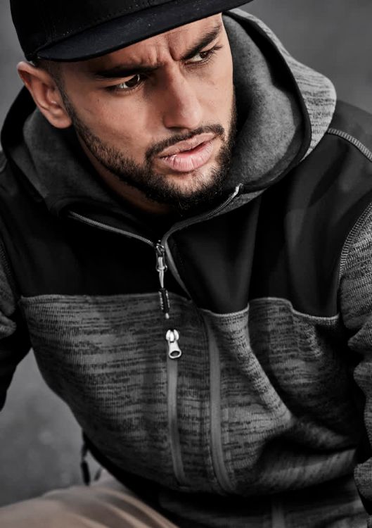 Picture of Unisex Streetworx Reinforced Knit Hoodie