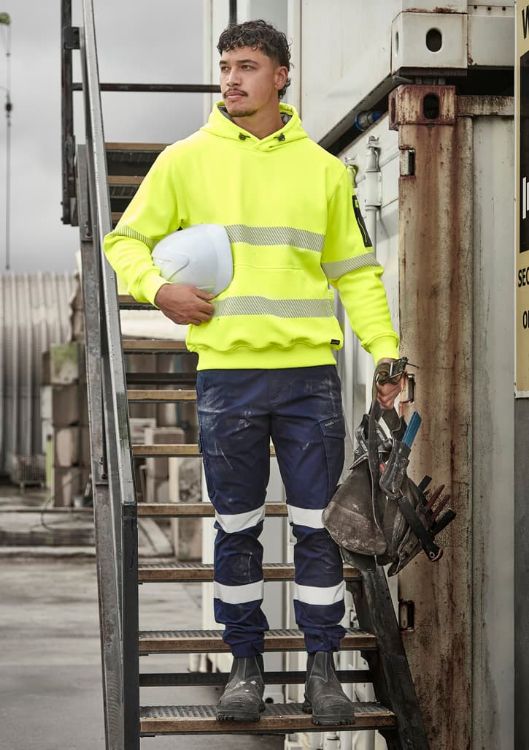 Picture of Unisex Streetworx Segmented Tape Water Resistant Hoodie