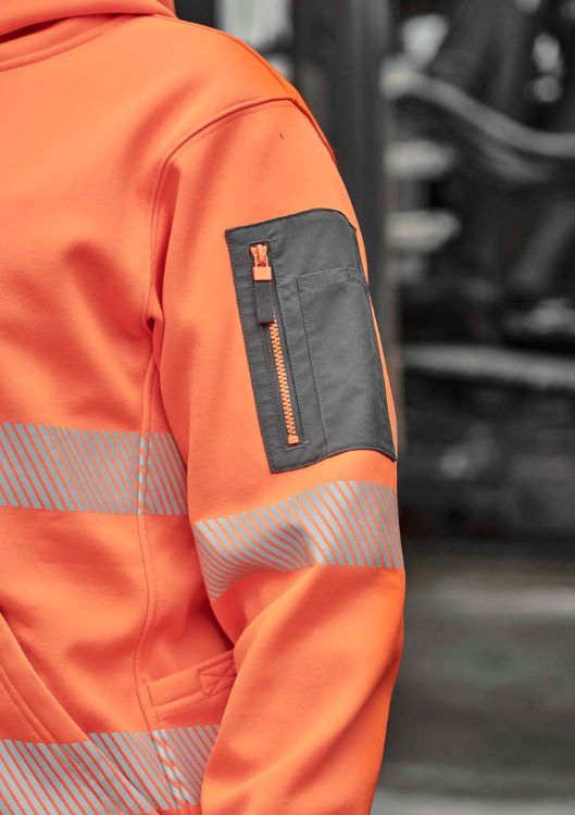 Picture of Unisex Streetworx Segmented Tape Water Resistant Hoodie