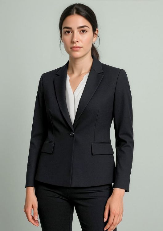 Picture of Womens Renew Single Button Mid Length Jacket