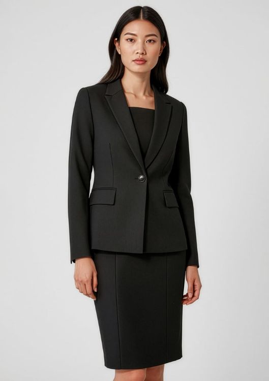 Picture of Womens Renew Single Button Mid Length Jacket