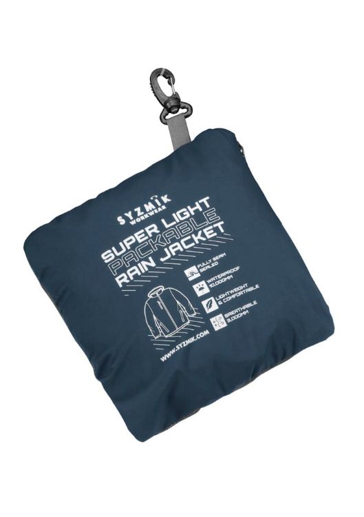 Picture of Unisex Super Light Packable Rain Jacket