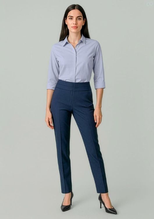 Picture of Womens Renew Mid-Waist Slim Leg Pant
