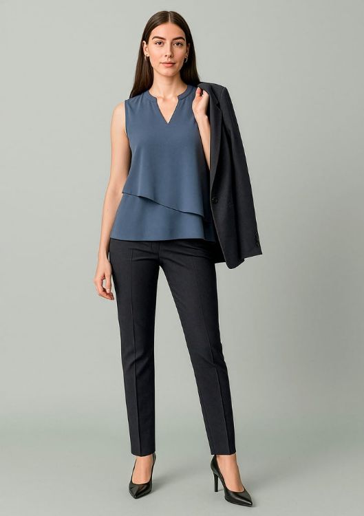 Picture of Womens Renew Mid-Waist Slim Leg Pant