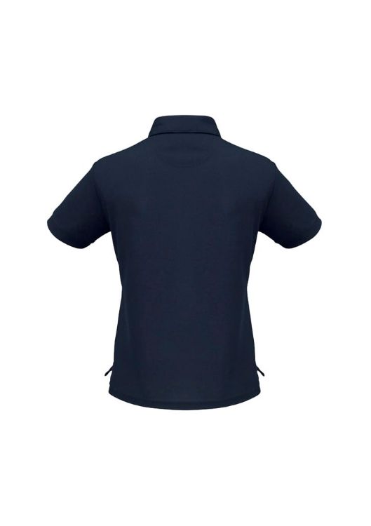Picture of Womens Micro Waffle Short Sleeve Polo