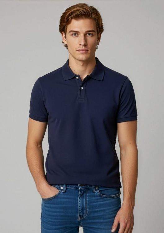 Picture of Mens Neon Short Sleeve Polo