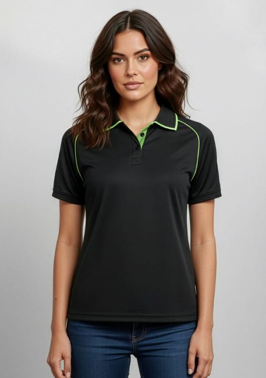 Picture of Womens Fusion Short Sleeve Polo