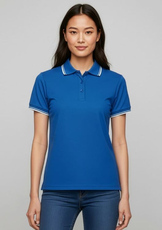Picture of Womens Cambridge Short Sleeve Polo
