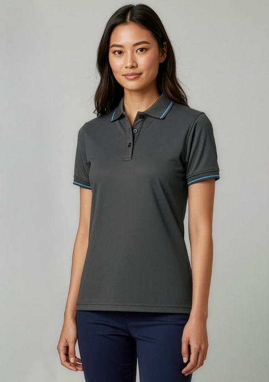 Picture of Womens Jet Short Sleeve Polo